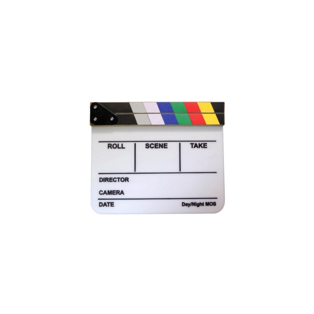 Claqueta Clásica Cine 27x30cm | Madera de Haya y Teflón
