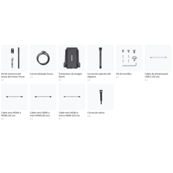 DJI RS3 Pro Combo Gimbal profesional con enfoque LiDAR