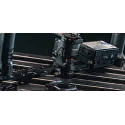 Soporte doble alimentación DJI RS2/RS3/RS4 | Compatible con V-Mount