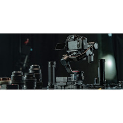 Soporte doble alimentación DJI RS2/RS3/RS4 | Compatible con V-Mount
