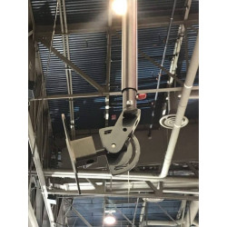 Poste telescópico Ex-Sus 110-198cm con rosca 3/8” y espiga 5/8”