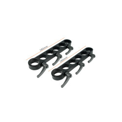 Asas Largas FILMCART 280mm para Carros Smartone | Aluminio