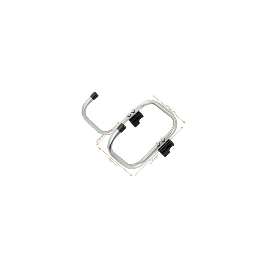 Gancho doble de acero Filmcart | Soporte para carros Smartone