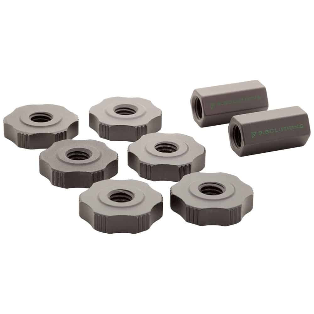 Set de tuercas 3/8" 9.Solutions – Dedo y conexión (8 piezas)