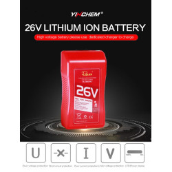 ROLUX RL-B12250S: Batería V-Mount 26V 260Wh Profesional