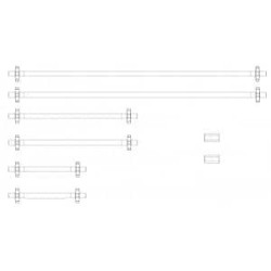 Varillas 3/8” 500 mm 9.Solutions | Rigging Extendido y Montaje Pro