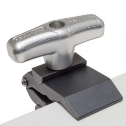 Mango en T Heavy Duty 9.Solutions (plateado) | Compatible con abrazaderas Python y Savior