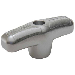 Mango en T Heavy Duty 9.Solutions (plateado) | Compatible con abrazaderas Python y Savior