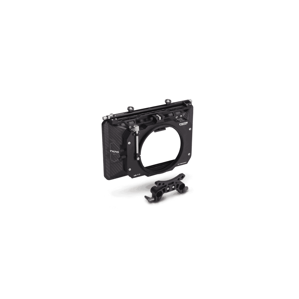 Tilta MB-T12 Matte Box 4×5.65 de fibra de carbono | Clamp-on profesional