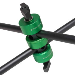 Mordaza Dual Knob 5/8" 9.Solutions | Firmeza Profesional en Montajes