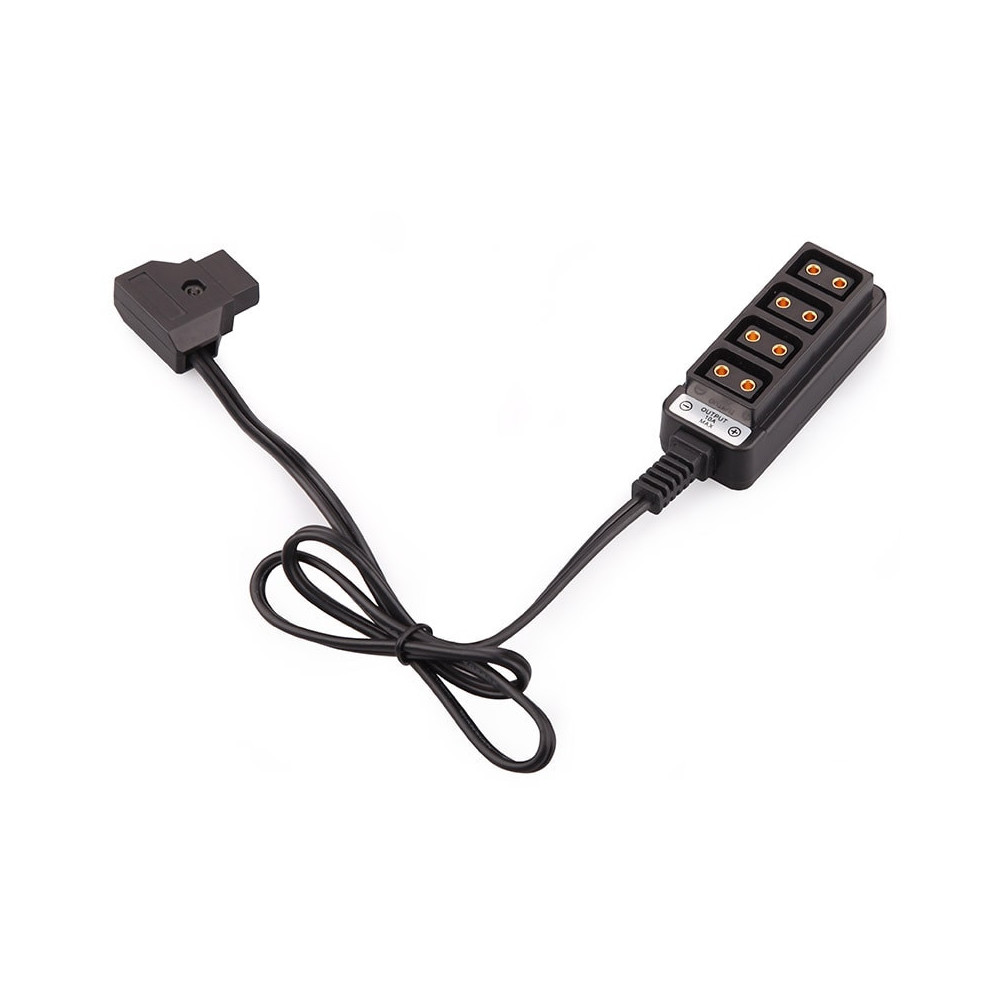 Cable Divisor D-Tap 1×4 Rolux RL-FB2 | Alimenta 4 Dispositivos