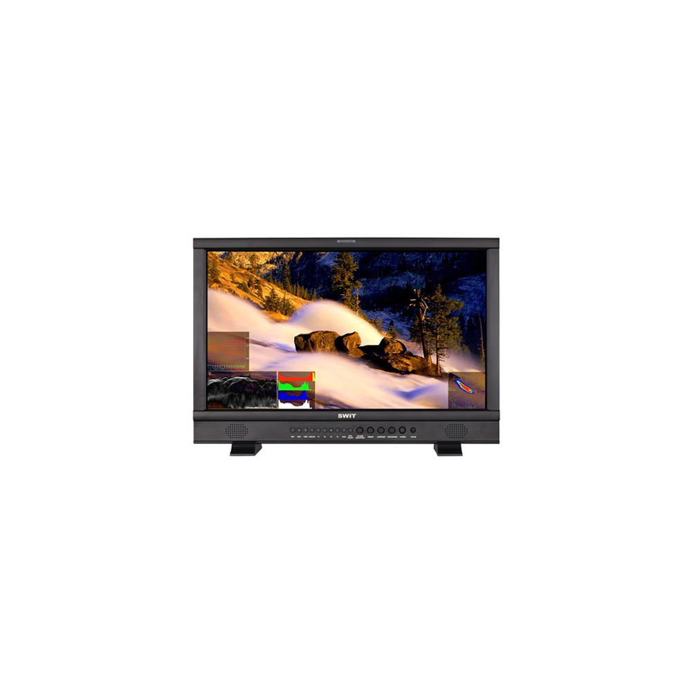 SWIT S-1243F 23.8" Full HD LCD Monitor | Studio con Waveform y LUT