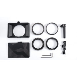 Tiltaing MB-T15 Mini Matte Box | Filtros 4x5.65, Anillos Adaptadores y Bandera