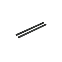 Par de Varillas 15mm x 200mm Aluminio Negro | Montaje para Rigs LWS