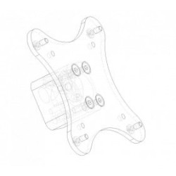 Soporte VESA a Receptáculo de 5/8” | Adaptador Universal para Monitores