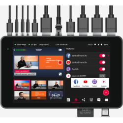 YoloBox Pro | Estudio de Producción Multicámara Todo en Uno 1080p60