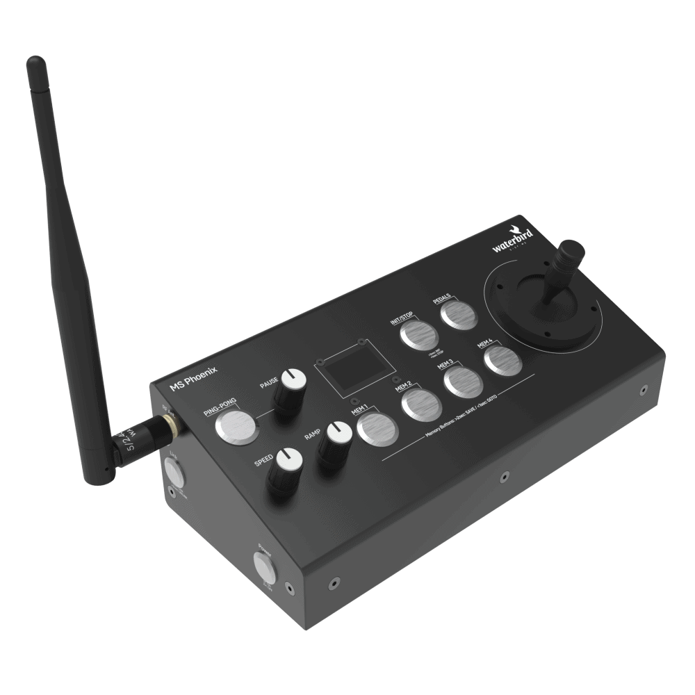 Waterbird MS PHOENIX RF: Joystick Inalámbrico para Sliders