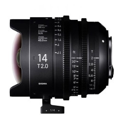 Sigma Cine 14mm T2 FF High-Speed para Cine | Full Frame PL/EF/E