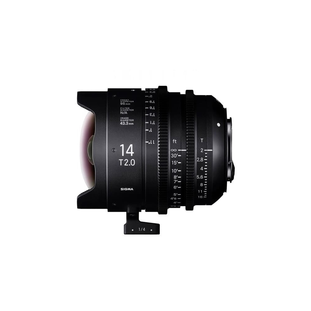 Sigma Cine 14mm T2 FF High-Speed para Cine | Full Frame PL/EF/E