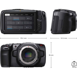 Blackmagic Pocket Cinema Camera 6K Pro | Cine Digital con Montura EF