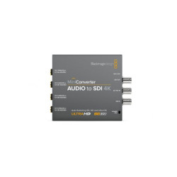 Blackmagic Audio to SDI 4K | Incrustador de Audio para Señales SDI