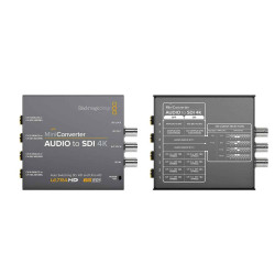 Blackmagic Audio to SDI 4K | Incrustador de Audio para Señales SDI
