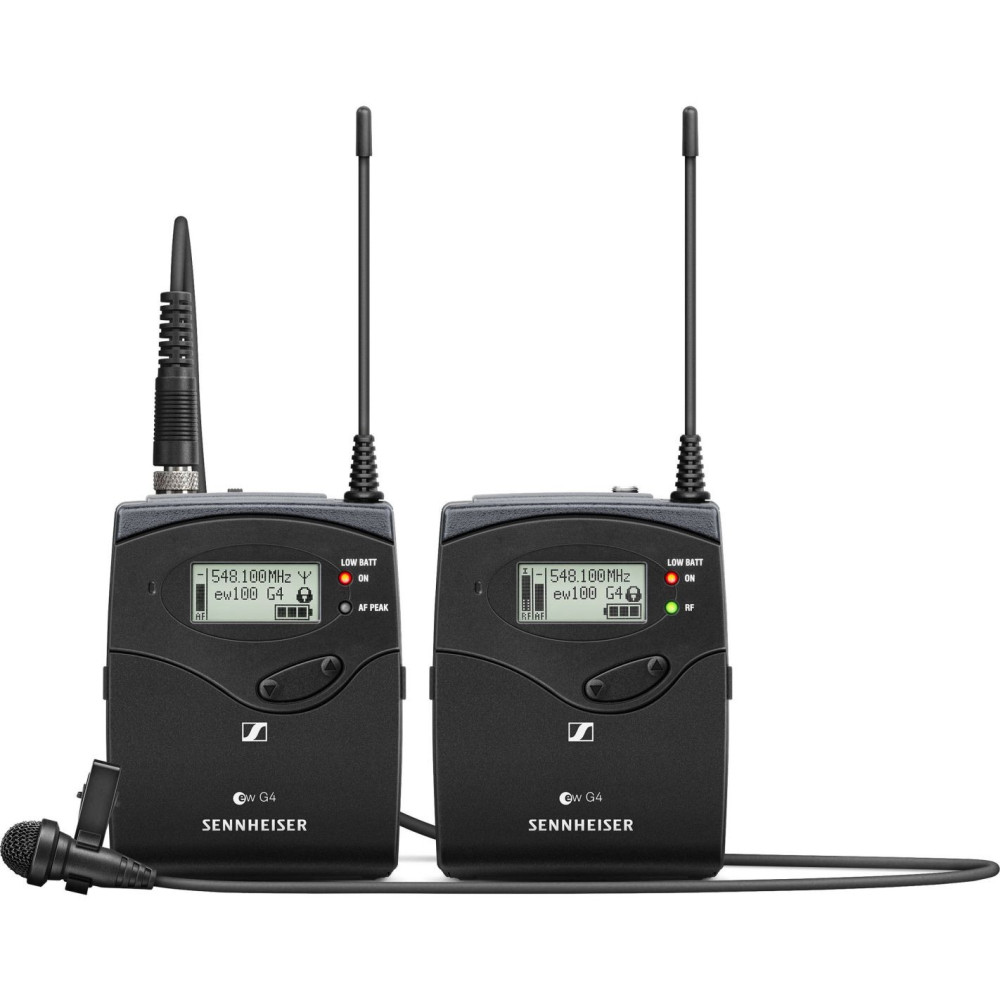 Sennheiser EW 112P G4 | Sistema inalámbrico UHF con micrófono lavalier ME 2-II
