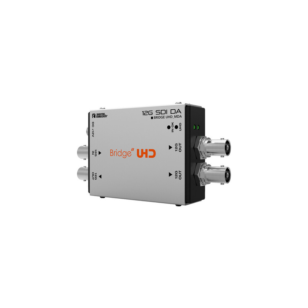 Forecast UHD M_DA | Distribuidor SDI 12G con 3 salidas y re-clocker