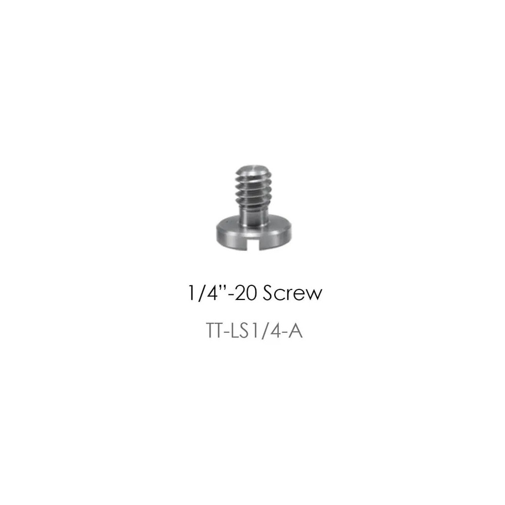 Tornillo Ranurado 1/4”-20 TT-LS1/4-A | Para Jaulas y Placas Tilta