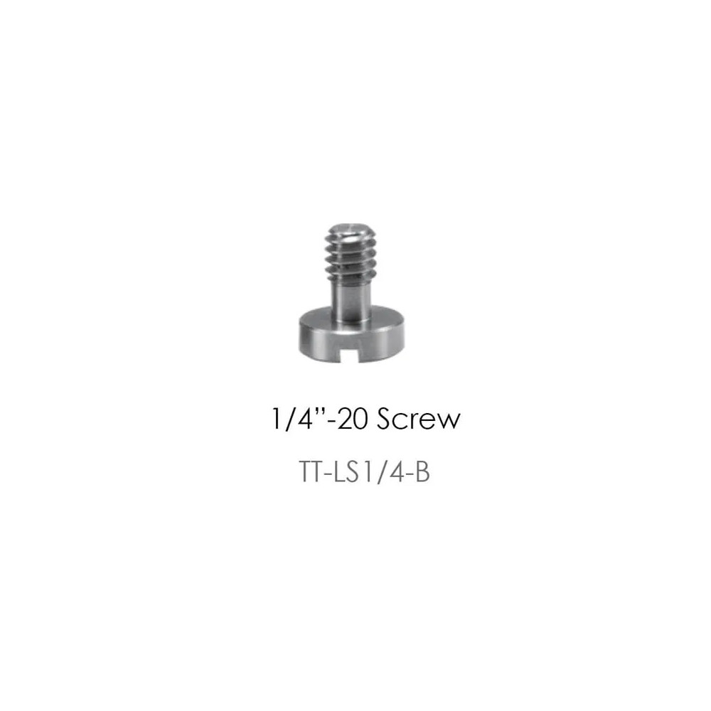 Tornillo Ranurado 1/4”-20 TT-LS1/4-B | Para Jaulas y Placas Tilta