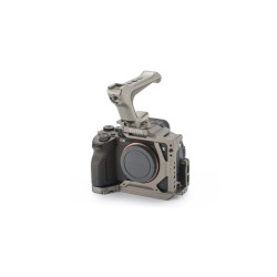 Kit Liviano Tilta para Sony a7R V | Media Jaula + Mango NATO + Riel Arca