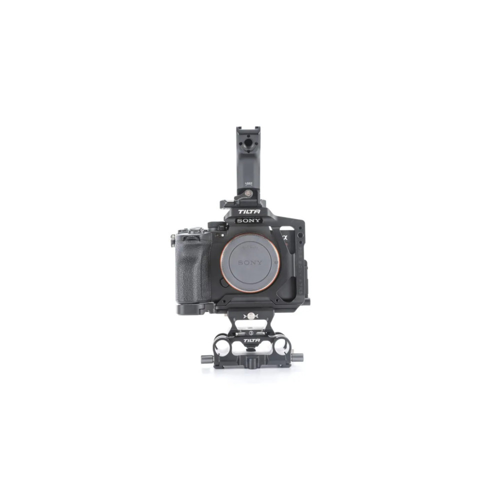 Tilta Pro Kit para Sony a7R V | Half Cage + Placa LWS + Mango NATO
