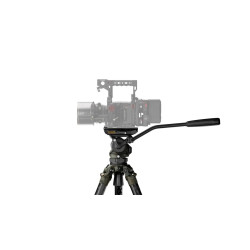 Tilta Trípode Cine 75mm con Cabezal Fluido – Carbono y Precisión Profesional
