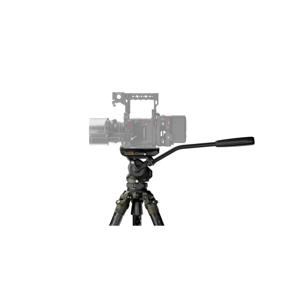 Tilta Trípode Cine 75mm con Cabezal Fluido – Carbono y Precisión Profesional