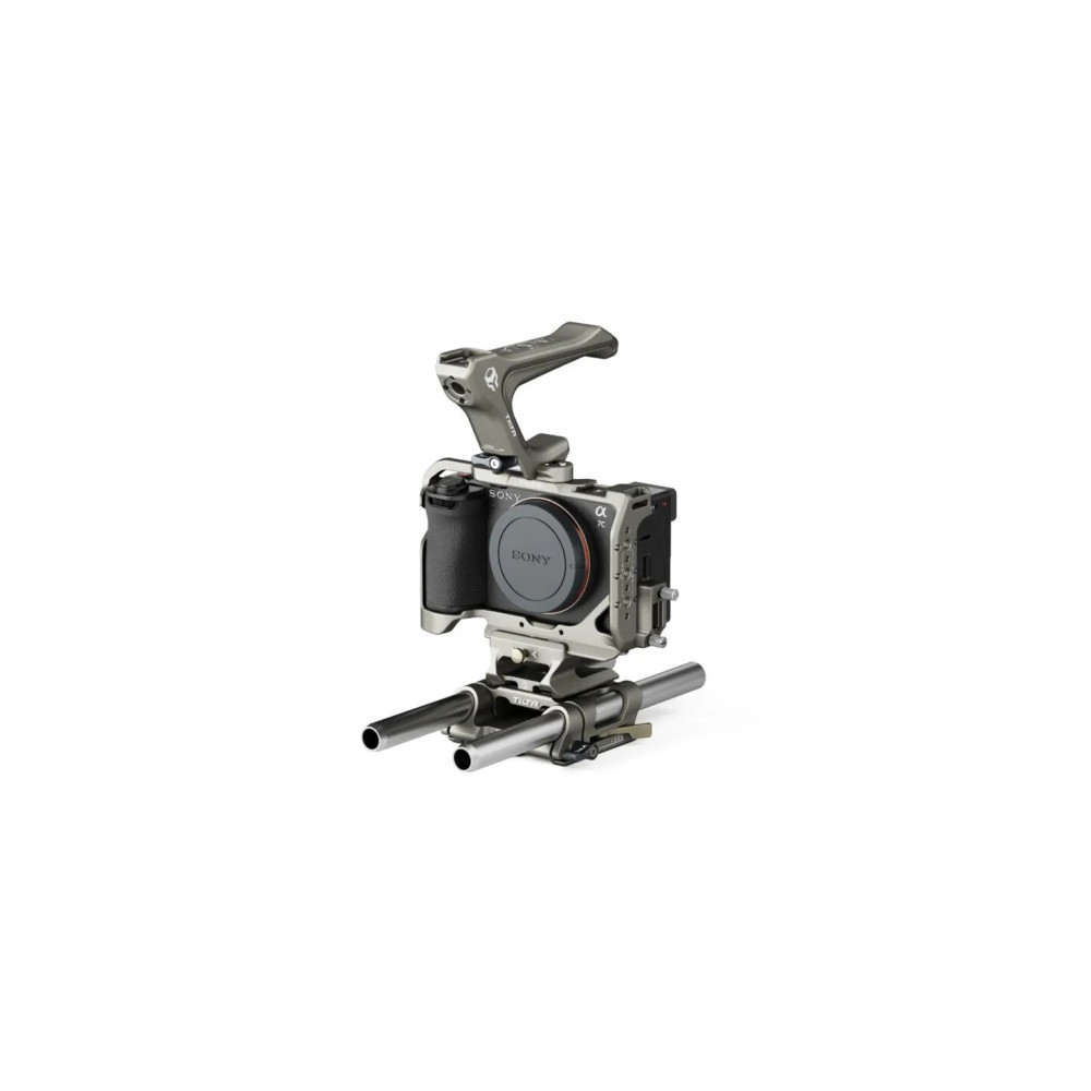Kit Básico Tilta para Sony a7C II / a7C R – Jaula, Mango y Base LWS