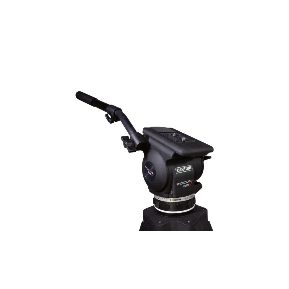 Cartoni Focus 22 Fluid Head Trípode System KF22-1AG (22kg)