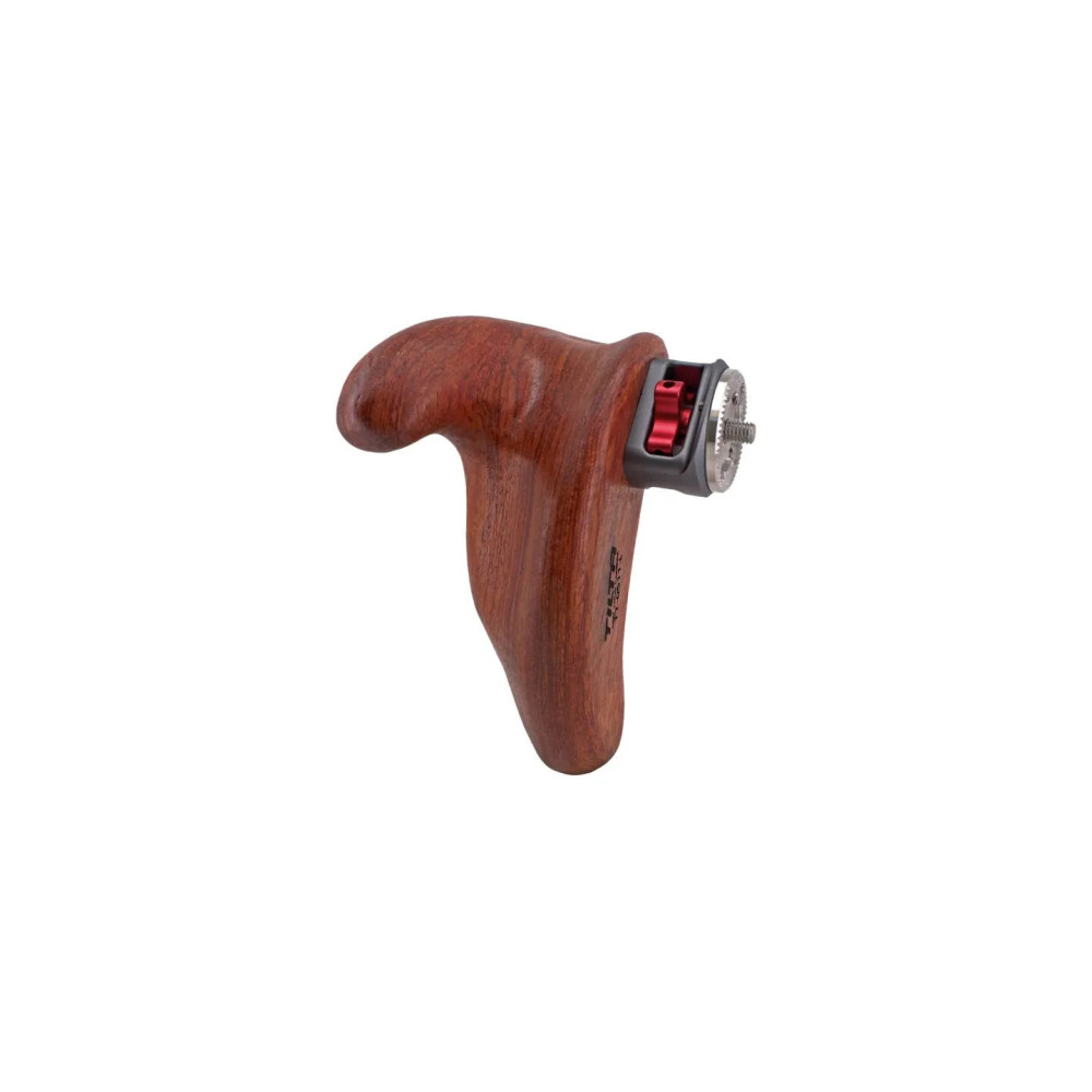 Empuñadura Tilta de Madera para Mano Izquierda | Compatible con ARRI Rosette