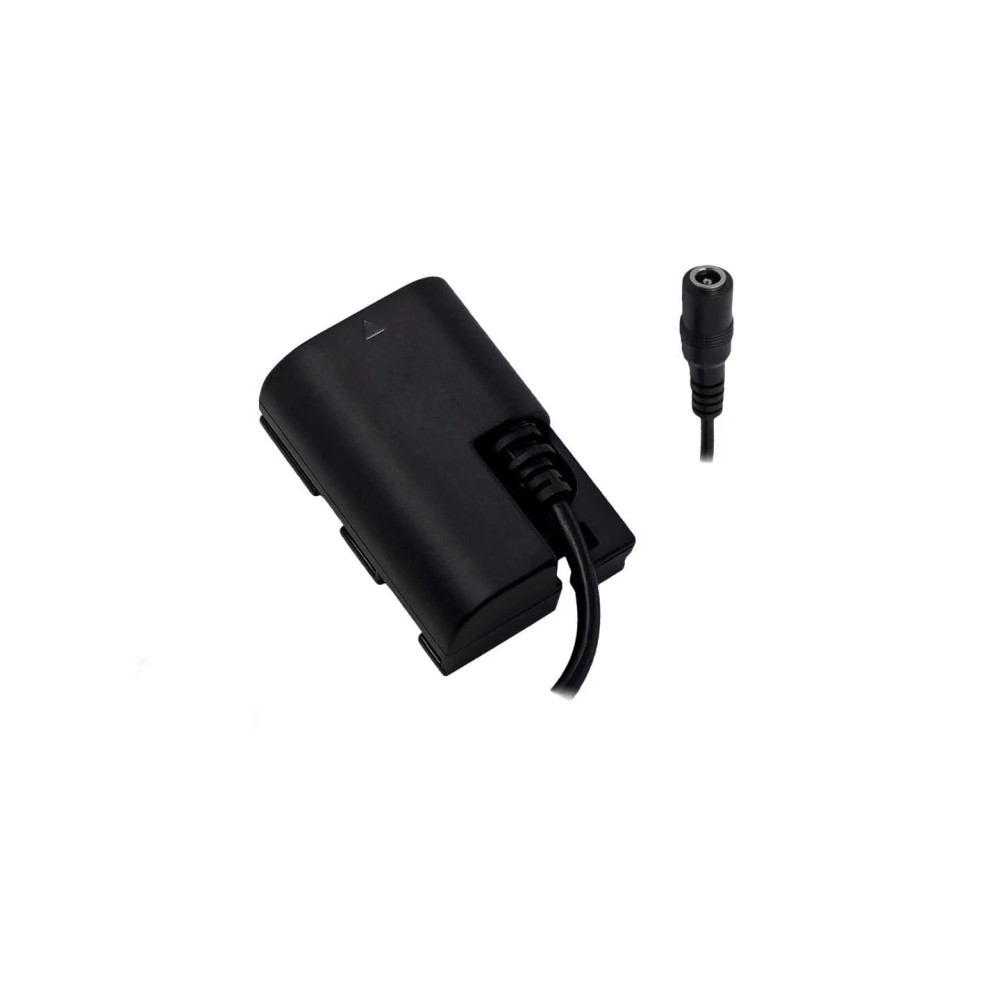 Tilta Batería Ficticia LP-E6 a DC 5.5/2.1mm Hembra | Alimentación Externa