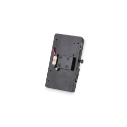 Tilta Placa V-Mount para Hydra Alien – Alimentación Gimbal con P-Tap y DC