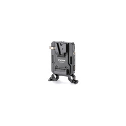 Placa de Batería Tilta Mini V Mount Negra – USB-C PD, P-Tap, Lemo, para Rigs 15 mm