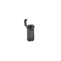 Jaula Tilta para Insta360 X4 – Negra con Soporte Giratorio y Montajes 1/4”