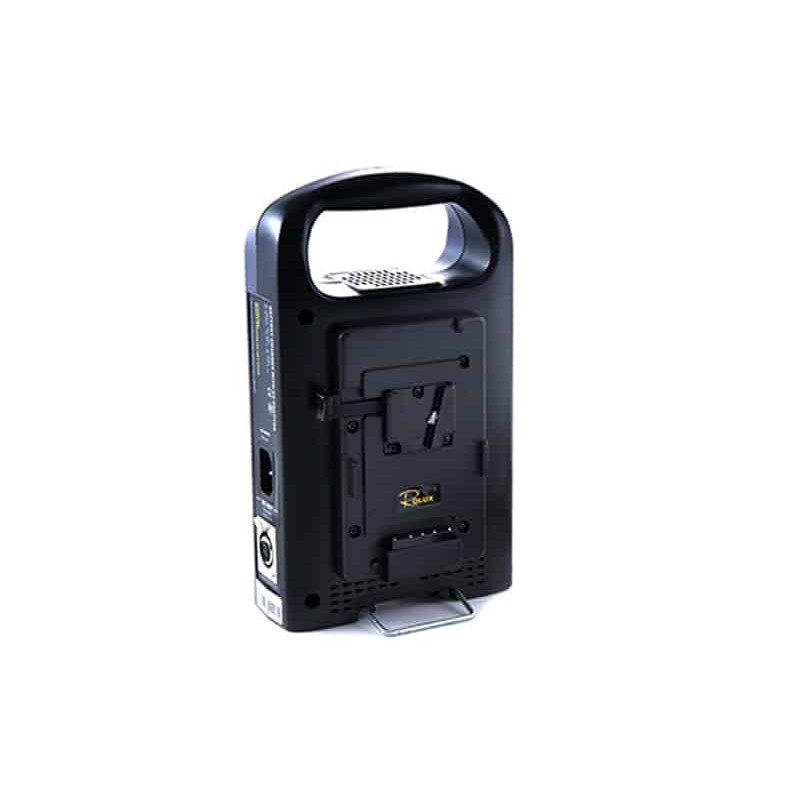 ROLUX RL-2KS: Cargador Dual V/Gold Mount + Adaptador AC