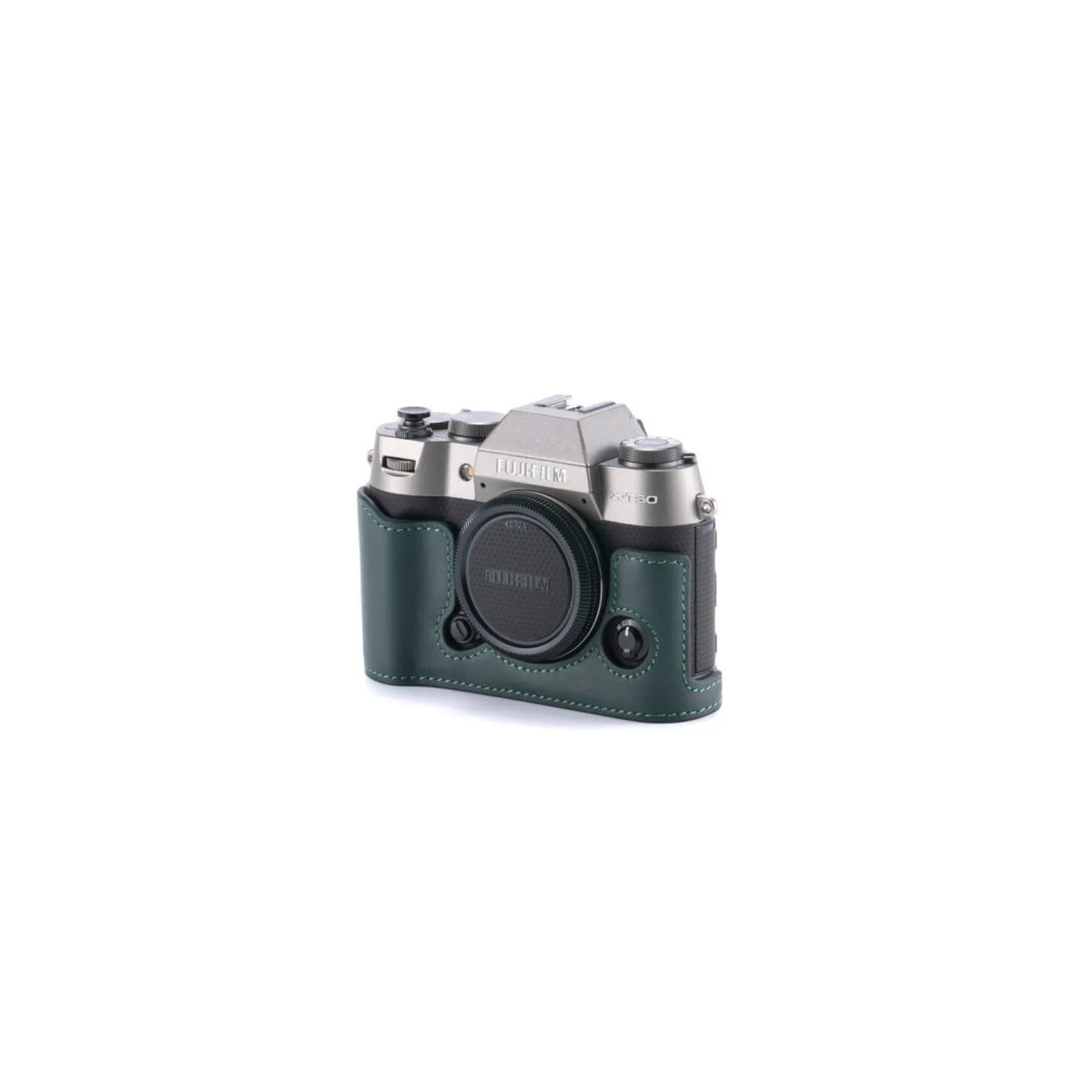 Funda de Cuero Verde para Fujifilm X-T50 | Estilo y Protección