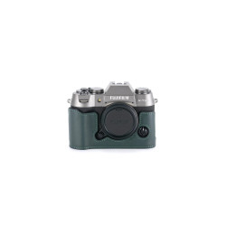 Funda de Cuero Verde para Fujifilm X-T50 | Estilo y Protección