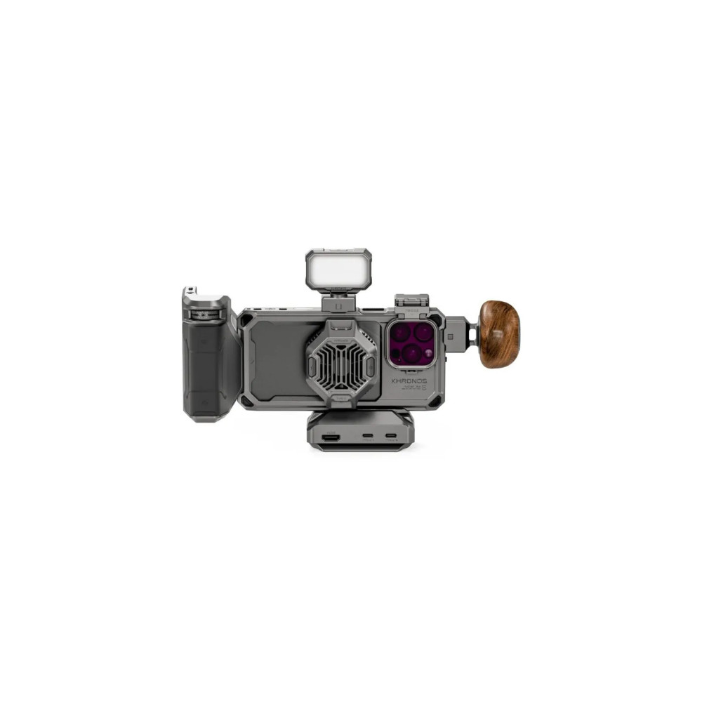 Kit definitivo Khronos iPhone 16 Pro/Max – Jaula, filtros, mango y más