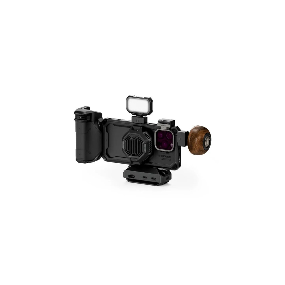 Kit definitivo Khronos iPhone 16 Pro/Max – Jaula, filtros, mango y más
