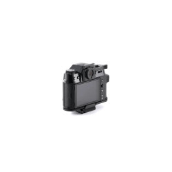 Jaula vintage para Fujifilm X-T50 – Kit base con empuñadura de madera y ARCA