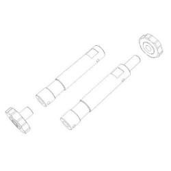 9.Solutions Baby Pins: Adaptadores Montaje 5/8" | Rosca 3/8"
