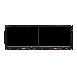 Monitor de Rack Dual 10.1" Full HD 3G-SDI, HDMI2.0 – Ruige TL1010HD-2