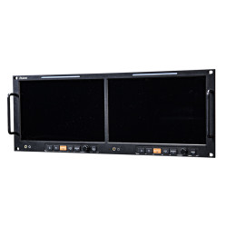 Monitor de Rack Dual 10.1" Full HD 3G-SDI, HDMI2.0 – Ruige TL1010HD-2